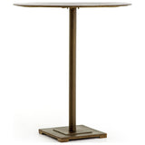Fannin Counter Table, Acid Etched Aged Brass by Four Hands — PRM_1
