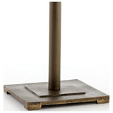 Fannin Counter Table, Acid Etched Aged Brass by Four Hands — DET_1