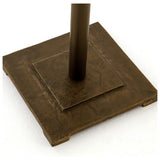 Fannin Counter Table, Acid Etched Aged Brass by Four Hands — DET_1