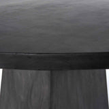 Kesling 60" Round Dining Table, Coal Mango by Four Hands
