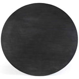Kesling 60" Round Dining Table, Coal Mango by Four Hands