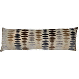 Prospero Bolster Pillow, Charcoal-Accessories-High Fashion Home