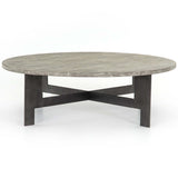Round Coffee Table with Iron by Four Hands