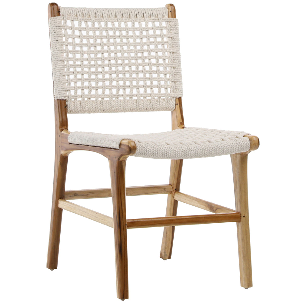 Diaz Dining Chair, White Rope, Set of 2