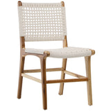 Diaz Dining Chair, White Rope, Set of 2