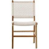 Diaz Dining Chair, White Rope, Set of 2