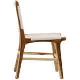 Diaz Dining Chair, White Rope, Set of 2