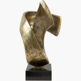 Icaro Sculpture, Antiqued Gold-Accessories-High Fashion Home