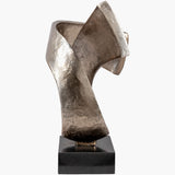 Icaro Sculpture, Antiqued Nickel-Accessories-High Fashion Home