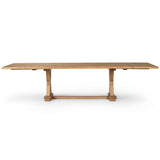 Idella Extension Dining Table, Worn Oak by Four Hands-Furniture - Dining-High Fashion Home