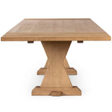 Idella Extension Dining Table, Worn Oak by Four Hands-Furniture - Dining-High Fashion Home