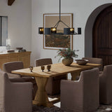 Idella Extension Dining Table, Worn Oak by Four Hands-Furniture - Dining-High Fashion Home