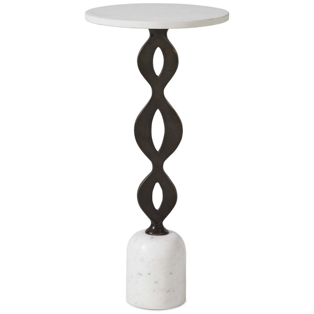 Ila Drink Table, White