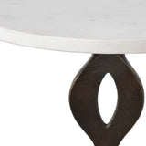 Ila Drink Table, White