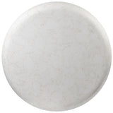 Imogene Round Outdoor Coffee Table, Aged White by Four Hands