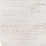 Inara Outdoor Vases, Set of 2, Creamy White-Accessories-High Fashion Home