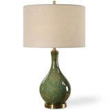 Indiana Table Lamp, Emerald Green-Lighting-High Fashion Home
