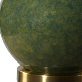 Indiana Table Lamp, Emerald Green-Lighting-High Fashion Home