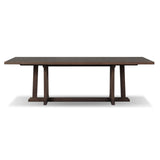 Indie Outdoor Rectangular Dining Table, Stained Saddle Brown by Four Hands-Furniture - Dining-High Fashion Home