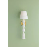 Indra Wall Sconce, Aged Brass