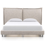 Inwood Bed, Merino Porcelain-Furniture - Bedroom-High Fashion Home