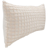 Ion Lumbar Pillow, Ivory-Accessories-High Fashion Home