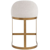 Ira Counter Stool, Ivory-Furniture - Dining-High Fashion Home