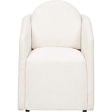 Irvine Gliding Arm Chair, Nomad Snow, Set of 2-Furniture - Chair-High Fashion Home