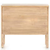 Isador Bar Cabinet, Dry Wash Poplar-Furniture - Storage-High Fashion Home