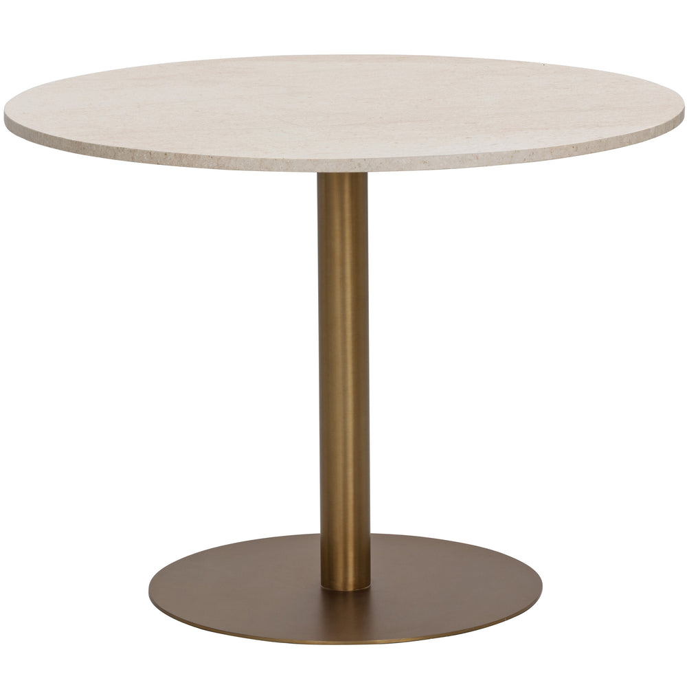 Isaka Bistro Table, Antique Brass-Furniture - Dining-High Fashion Home