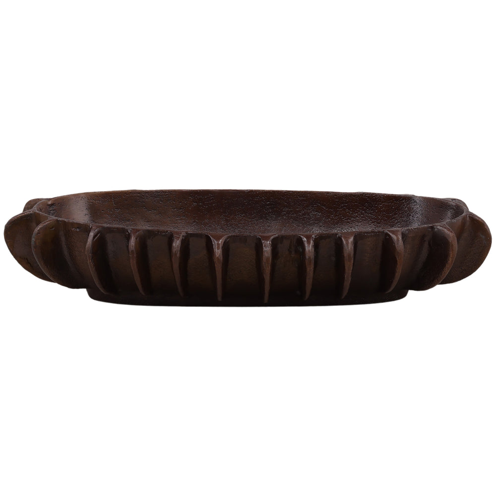 Isaura Bowl, Antique Bronze-Accessories-High Fashion Home