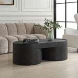 Isbell Coffee Table, Black-Furniture - Accent Tables-High Fashion Home