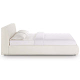 Isla Bed, Cream-Furniture - Bedroom-High Fashion Home