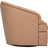 Isla Swivel Chair, Holiday Blush-Furniture - Chair-High Fashion Home