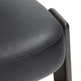 Issa Chair, Carson Black-Furniture - Chairs-High Fashion Home