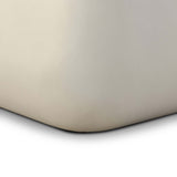 Ivan Square Coffee Table, White-Furniture - Accent Tables-High Fashion Home
