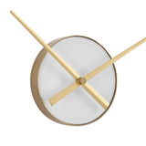 Ivory Halo Wall Clock, Ivory