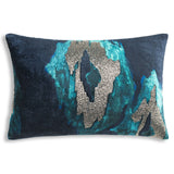 Jade Ikat Lumbar Pillow by Cloud9