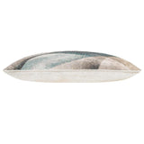Jade Lumbar Pillow, Blue/Grey