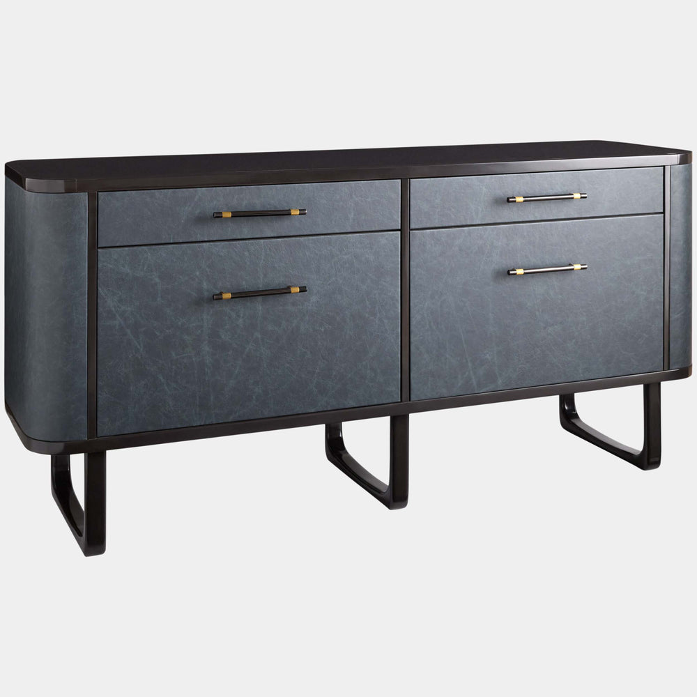 Station Credenza, Distressed Ink