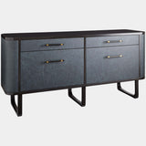 Station Credenza, Distressed Ink