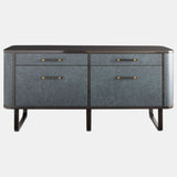 Station Credenza, Distressed Ink