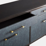Station Credenza, Distressed Ink
