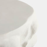 Coral Side Table, White