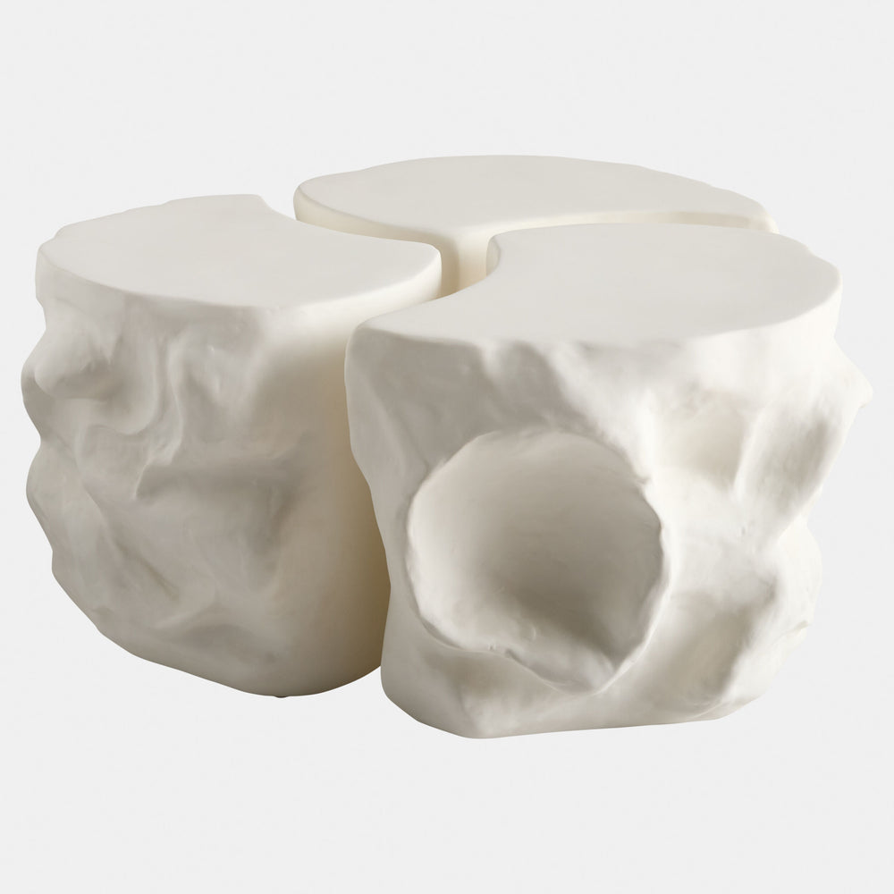 Coral Cocktail Table, White
