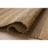 Chris Loves Julia x Loloi Rug Judy JUD-06, Natural/Chocolate