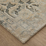 Feizy Rug Jaxson 39UGF, Charcoal/Gold