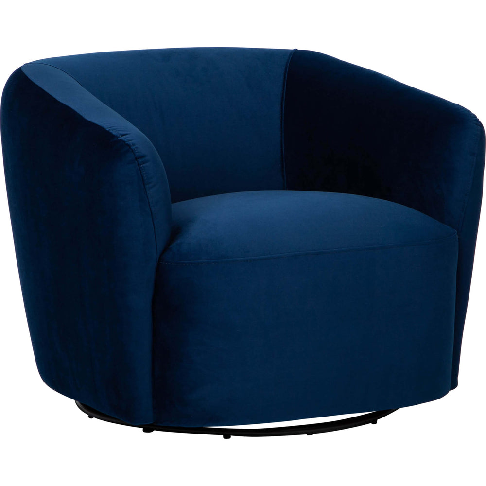 Jack Swivel Chair, Beverly Blue