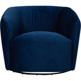 Jack Swivel Chair, Beverly Blue