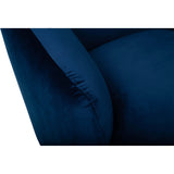 Jack Swivel Chair, Beverly Blue